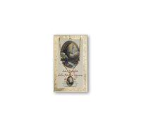 Frères Bonella | Médaille Madonna Di Lourdes et Billet avec Prière | Fabriqué en Italie, Neuvaine
