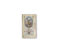 Frères Bonella | Médaille San Michele et billet avec prière | Fabriqué en Italie, carton