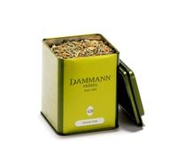 Frères Dammann | Tisane Fidji | Infusion Gingembre & Orange Aromatisée à la Citronnelle (80 Gr) | Thé Agrumes, Gingembre et Pomme | Thé en feuilles sans caféine
