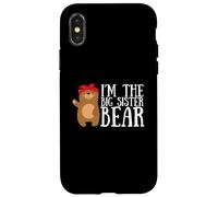 Frères et sœurs - Im la Grande sœur Ours Coque pour iPhone X/XS
