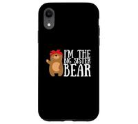 Frères et sœurs - Im la Grande sœur Ours Coque pour iPhone XR