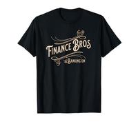 Frères Finance Humour Marché Style Banquier Satire T-Shirt