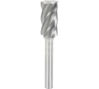 Fresa con vástago cilíndrica de forma A con dentado frontal para aleaciones de aluminio