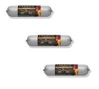 FRESCO Barf Lot de 3 paquets de 400 g de nourriture humide pour chien avec citrouille, pomme et canneberges Pour soutenir le système immunitaire et la digestion