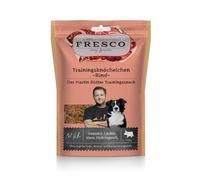 FRESCO Dog Martin Rütter Chevillères d'entraînement de bœuf 150 g | Friandises pour chien sans céréales et saines | En viande fraîche | Ingrédients 100 % naturels | Pour récompense, entraînement et