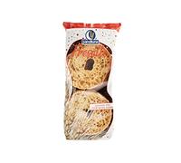 Freselle Pandiluna Traditional - beignets de pain croustillant, avec 100% de levure mère - packs d'économie de fraîcheur, pack de 8 packs de 300 g