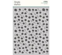 Fresh Air Stencil 6"X8"-Spring Blossoms