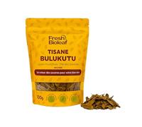 Fresh Bioleaf - Tisane naturelle de Bulukutu - - Lippia multiflora - Thé des savanes 100% feuilles entières - Infusion relaxante & digestive - made in Congo - conditionné en France (50g)