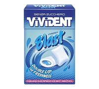 Vivident Blast Trousse Chewing-gums Bleu 20 pièces