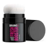 Fresh Booster Shampooing sec en poudre au format sac à main contre les racines grasses | Volume poudre pour plus de fraîcheur et de volume | Shampooing sec végétalien avec effet frais 24h - Brains &