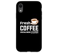 Fresh Coffee Special Brew Baristas Funny Coffee Lover Coque pour iPhone XR