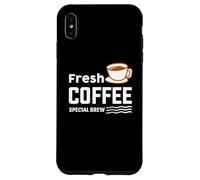Fresh Coffee Special Brew Baristas Funny Coffee Lover Coque pour iPhone XS Max