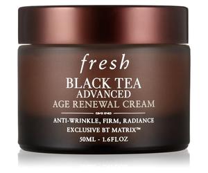 Fresh Crème Rénovatrice Anti-Âge Avancée au Thé Noir - 50 ml