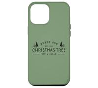 Fresh Cut Christmas Tree, Pine Retro Vintage Graphic Xmas Coque pour iPhone 12 Pro Max