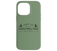 Fresh Cut Christmas Tree, Pine Retro Vintage Graphic Xmas Coque pour iPhone 14 Pro Max