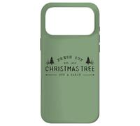 Fresh Cut Christmas Tree, Pine Retro Vintage Graphic Xmas Coque pour iPhone 17 Pro Max