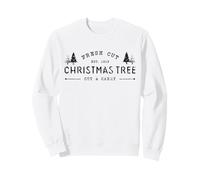 Fresh Cut Christmas Tree, Pine Retro Vintage Graphic Xmas Sweatshirt