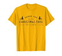 Fresh Cut Christmas Tree, Pine Retro Vintage Graphic Xmas T-Shirt