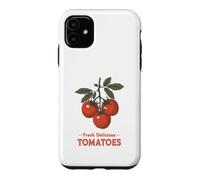 Fresh Delicious Tomatoes Vintage Garden Lover Farmer Market Coque pour iPhone 11
