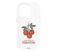 Fresh Delicious Tomatoes Vintage Garden Lover Farmer Market Coque pour iPhone 15 Pro
