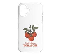Fresh Delicious Tomatoes Vintage Garden Lover Farmer Market Coque pour iPhone 16