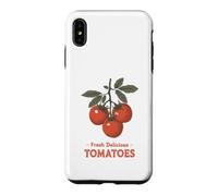 Fresh Delicious Tomatoes Vintage Garden Lover Farmer Market Coque pour iPhone XS Max