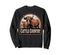 Fresh Farm Milk Dairy Cow Calf Animal Cattle Farmer Sweatshirt