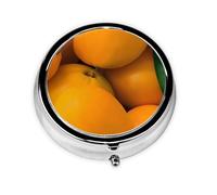 Fresh Mangoesa Petite boîte à médicaments à trois compartiments qui peut être placée dans votre poche ou votre sac à main et peut stocker des vitamines.