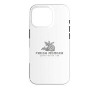 Fresh Member of The Slightly Bitter Club Funny Lemon Quote Coque pour iPhone 16 Pro