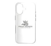 Fresh Member of The Slightly Bitter Club Funny Lemon Quote Coque pour iPhone 17