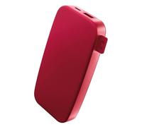 Fresh 'n Rebel Batterie Externe - Entrée et Sortie USB-C - Charge Rapide (Fast Charge 20W) - 6 Fonctions de sécurité - Powerbank pour iPhone et Android (Berry Red, 12000mAh)