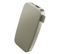 Fresh 'n Rebel Batterie Externe - Entrée et Sortie USB-C - Charge Rapide (Fast Charge 20W) - 6 Fonctions de sécurité - Powerbank pour iPhone et Android (Dried Green, 12000mAh)