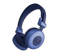 Fresh 'n Rebel Code Core Casque Bluetooth supra-auriculaire sans fil, 30 heures de lecture, avec microphone et assistant vocal, contrôle du volume et boutons lecture/pause, pliable (True Blue)
