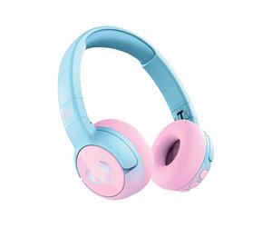 Fresh 'n Rebel Code Junior, Casque Bluetooth sans Fil pour Enfants, Son sûr (<85dB), Connectez 2 Casques, Autocollants Inclus, Effets Lumineux LED. 48h D'autonomie (Cool Candy)