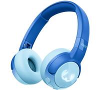 Fresh 'n Rebel Code Junior, Casque Bluetooth sans Fil pour Enfants, Son sûr (<85dB), Connectez 2 Casques, Autocollants Inclus, Effets Lumineux LED. 48h D'autonomie (Wavy Water)