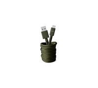 Fresh 'n Rebel Fabriq Cable - Câble USB - USB type A (M) pour 24 pin USB-C (M) - 3 m - kaki