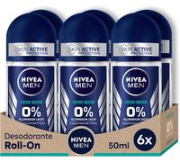 Fresh Ocean Deo Roll-On (6 X 50 Ml) Déodorant Sans Aluminium (Ach) Avec 48 Heures De Protection Contre Les Odeurs Corporelles, Roll-On Au Parfum Rafraîchissant (L'emballage Peut Varier)