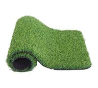 Fresh Patch Herbe pour Chiens Tapis d'herbe pour Chien 45, 7 x 76, 2 cm Tapis de Pipi Artificiel pour Chiens de Gazon réutilisables Remplacement pour Porte d'entrée Patio Jardin