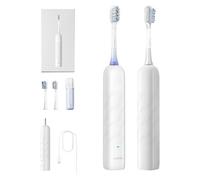 Fresh SweepDrive - Brosse à dents électrique USB-C, capteur de pression, 30 j d'autonomie, blanc