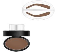 Fresheight Deluxe Stamp Set,Eyebrow Seal Stamp Powder,Waterproof Eyebrow Stamp Set,Natural Eye Makeup,Waterproof & Sweat-Proof,Non-Smudgeable,Beginner-Friendly Brow Defining Tool (Light Brown, C)