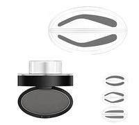 Fresheight - Ensemble de tampons à sourcils imperméables, résistants à la sueur, non salissants, outil de définition des sourcils pour femme (gris-C)