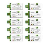 Freshliance Enregistreur de données de température USB, enregistreur de température à usage unique avec rapports PDF et CSV, max. 30 000 lectures, couverture haute précision, 120 jours pour le