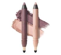 Freshlus Shadow Liner 2 in 1 Eyeliner Eyeshadow, Duo Eyeshadow Stick, Waterproof, Smudge-Proof Duo Eye Shadow Stick, Long-Lasting, Smooth, Easy To Color for Smolder Natural Eye Makeup (Set-D)
