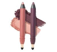 Freshlus Shadow Liner 2 in 1 Eyeliner Eyeshadow, Duo Eyeshadow Stick, Waterproof, Smudge-Proof Duo Eye Shadow Stick, Long-Lasting, Smooth, Easy To Color for Smolder Natural Eye Makeup (Set-B)