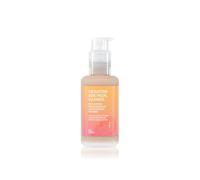 Freshly Cosmetics Nettoyant exfoliant avec des particules physiques de coques d'amandes et de saponines végétales Exfoliating Rose Facial Cleanser, 100ml