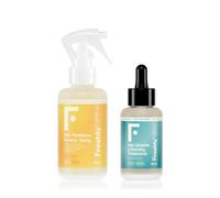 Freshly - Pack Densifiant Capillaire - Routine Naturelle pour le Volume et la Densité des Cheveux - Spray Réparateur + Sérum Anti-Chute - Renforce, Hydrate et Protège - Formule 99% Naturelle