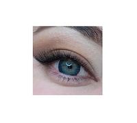 FreshTone Lentilles De Contact De Couleur Bleu 3Tons Kit De Rangement Couleur Aléatoire Boitier Pince et applicateur Offert 12 Mois sans correction