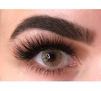 FreshTone Lentilles De Contact De Couleur Hazelnut 1 Ton Kit De Rangement Couleur Aléatoire Boitier Pince et applicateur Offert 12 Mois sans correction