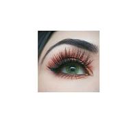 FreshTone Lentilles De Contact De Couleur Lime 1 Ton Kit De Rangement Boitier Pince et applicateur Offert 12 Mois sans correction
