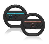 Fresilkora 2-Pack Volant pour Nintendo Switch 2, Volants de Course Manettes pour Nintendo Switch 2 Console, Accessoire Course pour Mario Kart, Switch 2 JoyCon Grip, Jeu Famille & Amis